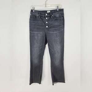 J. Crew BILLIE DEMI BOOT Crop Jeans, Size 28
